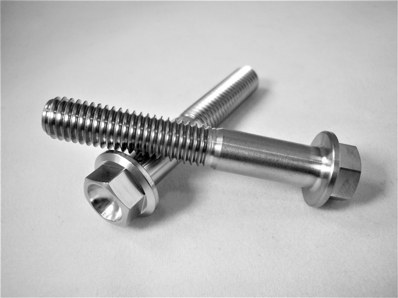 M8-1.25 X 50mm Ultra-Light Hex-Flange Bolt